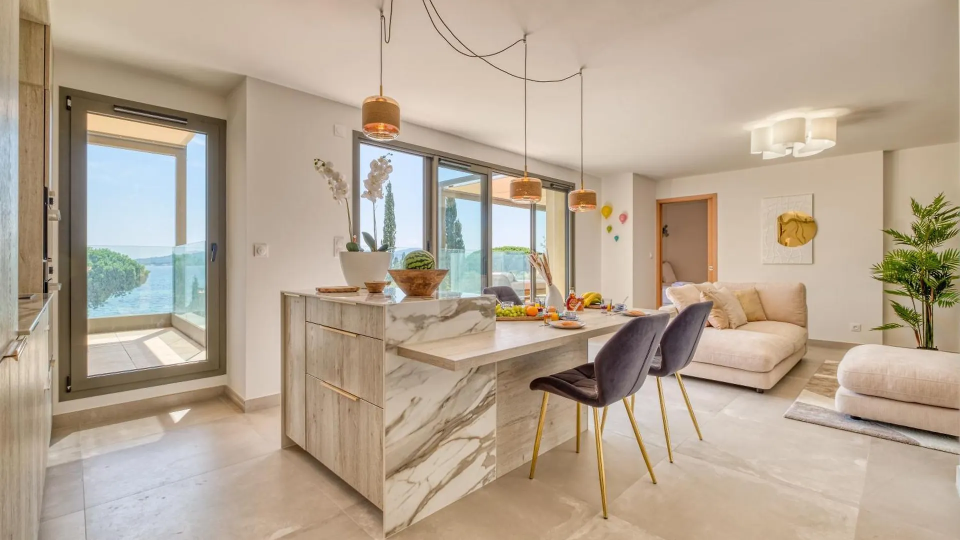 Demeures Kokio 100 M From Sandy Beach Grimaud